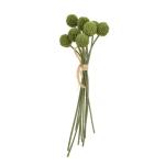 1stk Simulierte Kugelchrysantheme Löwenzahn-dekor Blumensträuße Party-kunstblume Blumenarrangement Strauß Simulations-blumenstrauß-dekor Künstliche Hortensien Green Plastik