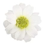 Decoratieve bloemen, , verschillende soorten, ca. diameter 4-5 cm (margriet - wit - 27 stuks)
