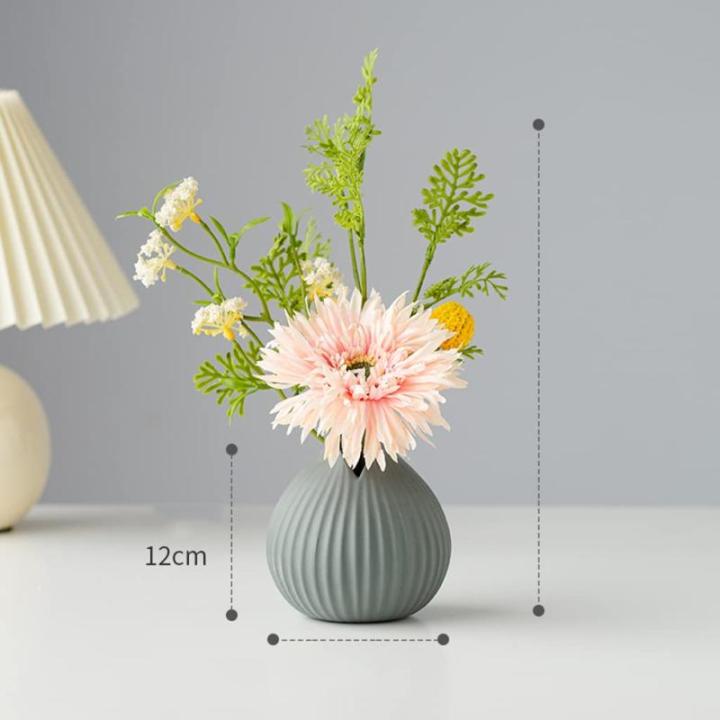 Kunstblumen Künstliche Blumen mit Topf, Kunstpflanzen, künstliche Blumen, künstliche Blumen im Topf – Blumenarrangements für die Hochzeit zu Hause für jeden Anlass