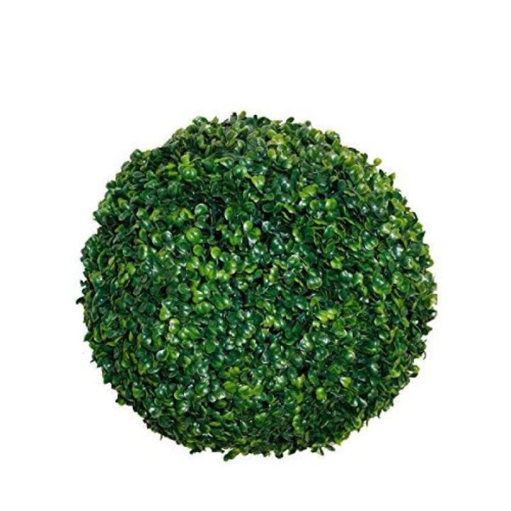Buxusbal groen - Ø 25 cm - tuindecoratie buxusbal kunstbuxusbal