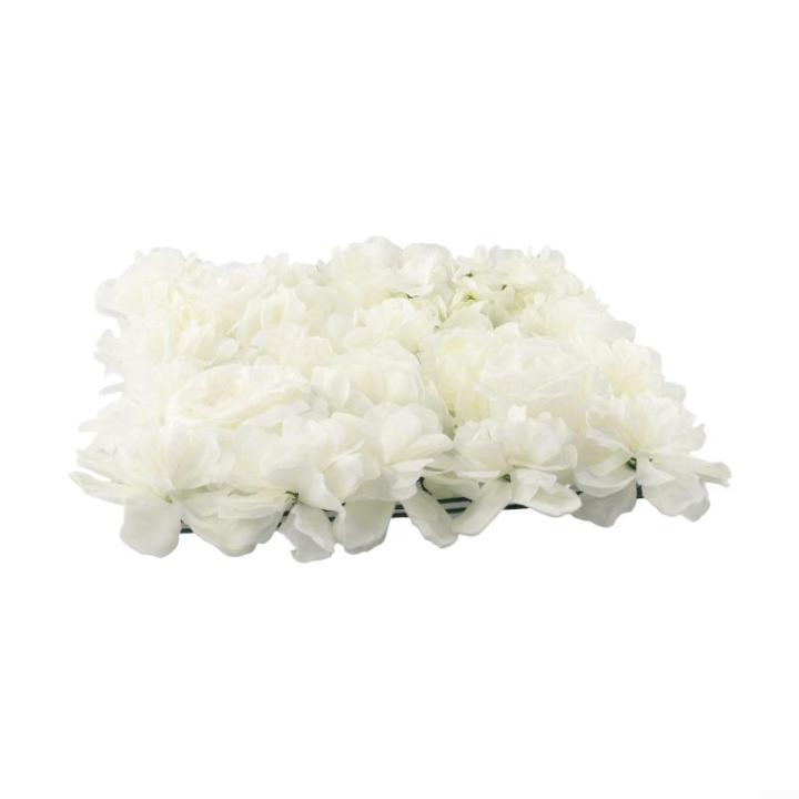 Stilvolle künstliche Blumen-Wandpaneel für Hochzeiten, Partys und Heimdekor-Design (1#)