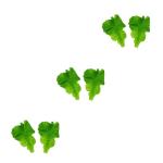 3 Sätze PVC-Salat Hochzeitsdekoration Hochzeitdeko Salattrappe Gemüseprop Salatmodelle Künstliches Salatblatt Grün Künstlicher Salat Künstliche Salatverzierungen Green 2 Stü