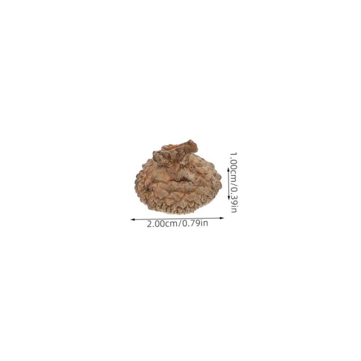 100 STK Trockene Eichelverzierung Griffe Füllstoffe Eichel Christbaumschmuck Vase Eichelfüller Eichel Weihnachtsschmuck Heimdekoration Eichel Handwerk Eichel Kranz Ornament Bausa