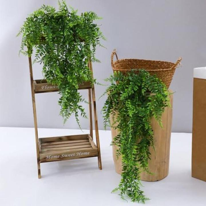 4 stuks kunstplanten, realistische klimop, 90 cm lengte, hangende kunstplanten, planten, plastic planten voor binnen en buiten, kunstplant voor decoratie thuis, keuken, tuin, kanto