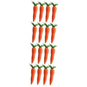 4 Sätze 4 Sets Künstliche Karotten Dekorative Karotten Karottendekorationen Ostern Simulation Mini Karotten Ostern Karotten Lebensmittel Spielzeug Gemüse 4 Stück * 4