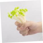 1 Satz Foto-Requisiten Home Decor Wohnungsdeko Gefälschtes Gemüse Realistisches Gemüse Künstliche Sojasprossen-Ornament Rustikale Küchendekoration Plastik Light Green 50 Stüc