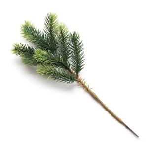 Künstliche Weihnachtsblätter, künstlicher Kiefernzweig, für Blumenarrangement, Zuhause, Weihnachten, Festival, Party, Dekoration, künstliche Blätter