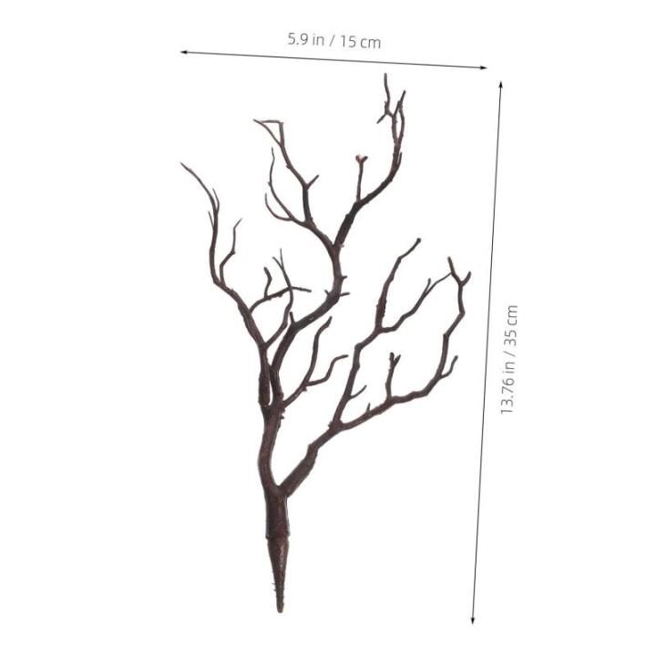 2St Halloween-Dekoration Äste Halloween-Zweige gefälschte Korallenzweige künstliche Süße Halloween Dekoration weihnachtsdeko kunstpflanze DIY stirnbandzweige Layout-Requisiten