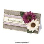 Decoratieve bloemen, , verschillende soorten, ca. diameter 4 - 5 cm (margrieten - kleurrijk - 30 stuks)