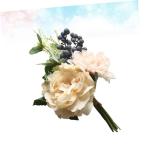 3st Blumendekor Gefälschte Tuch Lichthausdekorationen Für Zu Hause Künstliche Gardenienblüte Künstliche Orchideenblüten Künstliche Blumen Heimdekoration Blumenstrauß