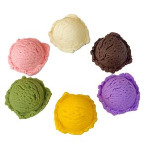 Künstliche Eisportionierer, realistische Simulation, Nachahmung von künstlichen Lebensmitteln, Desserts, Modell-Nachbildung, gefälschte Eiskugeln, Fotografie-Requisite für Zuha