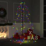 Weihnachtsbaum in Kegelform 200 LEDs Indoor Outdoor 98x150 cm