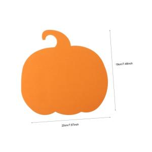 80 Stk Halloween-Kürbis Bastelschaum Brett Kürbis Schaumstoff-Kürbisbrett Kürbisse zum Basteln Dekor Ornament Partyzubehör Kürbis Handwerk Handbuch schmücken Lieferungen Kin