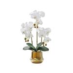 Kunstblumen Künstliche Blumen, künstliche Orchideen, Bonsai-Arrangement, künstliche Seidenorchideen für Hochzeit, Zuhause, Büro, Party, Hotel für jeden Anlass