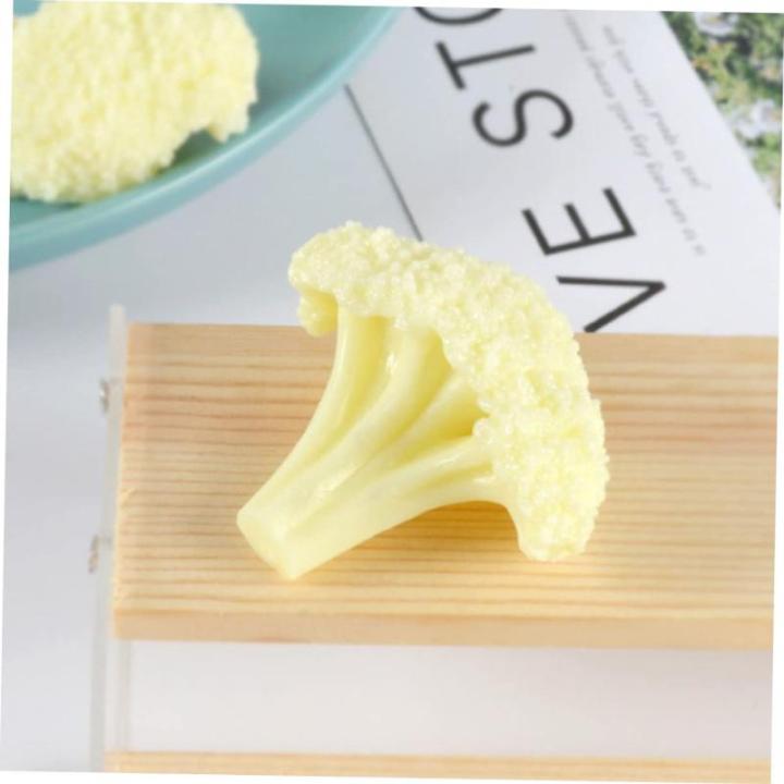 4 Stück Blumenkohl Modell Künstliches Gemüse Brokkoli Künstlicher Brokkoli Lebensechte Brokkoli Brokkoli Spielzeug Simulation Brokkoli Dekorativer Brokkoli