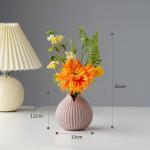 Kunstblumen Kleine künstliche Pflanzen, künstliche Blumen, Tischdekoration, Badezimmer-Ornamente, Bonsai-Pflanzen, Blumen für Zuhause, Hochzeitsfeier für jeden Anlass