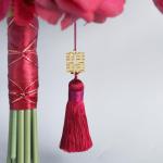 Hochzeitssträuße für die Braut, Brautjungfer, Brautsträuße, Hochzeitsblumenstrauß