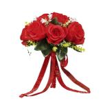 Hochzeitsstrauß Seidenrose Braut Brautjungfern Handstrauß Combo Hochzeitsblume