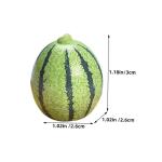1 Satz Künstliche Früchte Kunstobst Spielzeug Für Kinder Grün Essen Simulation Künstlicher Früchte Mini-Modell Mit Künstlichen Wassermelonen Dekor Aus Künstlichen Früchten