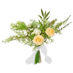 Hochzeitssträuße für die Braut, Brautjungfer, Handsträuße, künstliche Blumen zum Werfen, Zeremonie, Jahrestag, Brautparty-Dekorationen