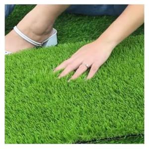 Kunstrasen, Kunstrasen, realistischer Astro-Rasenteppich, Kunstrasenmatten, 20 mm Florhöhe, natürliche Kunstrasenunterlage für drinnen und draußen (Größe: 3 x 3 m)