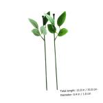 280 STK Rosenstiel Simulierte Blumenstiele Material Für Künstliche Blumen Künstlicher Eukalyptus Künstliche Rosenblätter in Großen Mengen Blütenstiel Mit Blättern Hojas Kun
