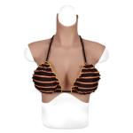 Borstprothese Siliconen Gevuld G Cup Realistische Huid Siliconen Borstplaten Gevuld met Siliconen voor Crossdressers en Mastectomie Borst Enhancer 1 Aziatisch Geel
