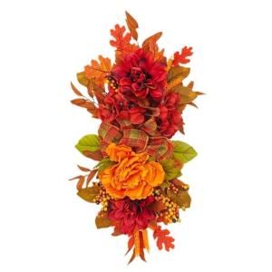 Gefälschte Hängen Pflanze Herbst Thanksgiving Kranz Künstliche Hängen Blume für Tür