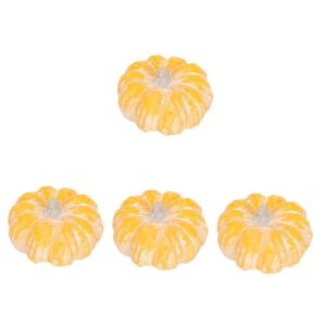 Pompoen 4 Stuks Pompoen Decoratie Rustieke Herfst Tafel Decoratie Decoratieve Pompoen Foam Pompoen Props Pompoen Standbeeld Party Decoratie Mini Poppenhuis Simulatie