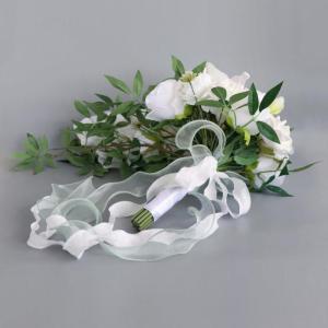 Künstliche Rose Brautjungfer Bouquet Hochzeit Blume Braut Brautjungfern Bouquet