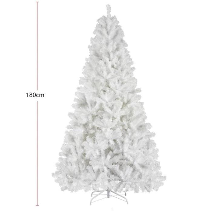 Weihnachtsbaum Weihnachtsdekoration Mit Tannenbaum, Geeignet for Zuhause, Büro Drinnen Und Draußen Christbaum(180cm)