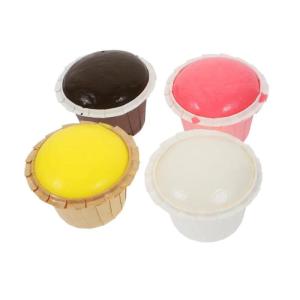 Fake Kuchen künstliche Kuchen Simulation Kuchen Gefälschte Dessert Kuchen Dekoration Dessert Shop Requisiten Faux Cupcake Dessert Modelle Realistisches Essen(B)