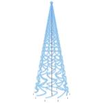 LED-Weihnachtsbaum mit Erdnägeln Tannenbaum Lichterbaum Weihnachtsdeko Beleuchtung Außen Beleuchtet Lichterkette Blau 3000 LEDs 800 cm