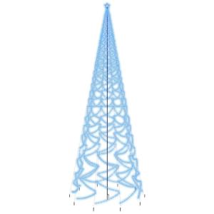 LED-Weihnachtsbaum mit Erdnägeln Tannenbaum Lichterbaum Weihnachtsdeko Beleuchtung Außen Beleuchtet Lichterkette Blau 3000 LEDs 800 cm