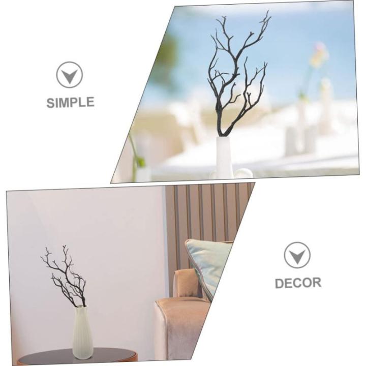 6 stuks Halloween-decoratie-simulatietakken, emulatietakken, vervalsing, Halloween-party, Halloween-decoratie, herfstdecoratie, slinger, boomtakken, zelf maken, kunststamdecoraties