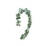 Kunstklimop slinger, hangende wijnstok, 2 m bladeren van de bladeren, klimop, kunstbloemen, decoratie, voor bruiloft, feest, tuin, festival, decoratie, wanddecoratie