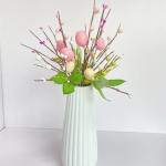 Ostern Baum Zweig Bunte Malerei Schaum Ei Kranz Pflanze DIY Ostern Dekoration