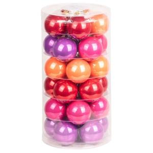 Inge Glazen , mooie van glas, 30 kugen in doos, kerstboomversiering, kerstboomballen, feesttijd