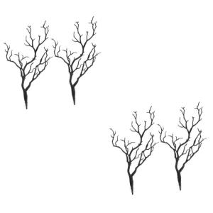 2 Sätze Halloween-Dekoration Äste Halloween Dekoration Halloween Dekoartikel Landschaft Getrocknete Zweige Künstliche Baumstäbe Pflanzen Weihnachtsdeko DIY Bastelzweige 2 Stüc