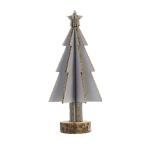 Hölzerne Weihnachtsbaum Dekoration,Mini Desktop Dekoration,Familie Tisch Kamin Dekoration,Hölzerne Weihnachtsbaum Tischplatte Weihnachtsdekorationen für Weihnachten Party Tisch 