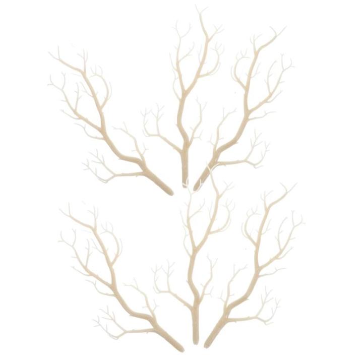 18 STK Halloween-Korallentote Zweige Manzanita trockene Zweige Modelle mit künstlichen Zweigen Kunststoffzweige Dekorationszweige weihnachtsdeko Links Zweige zur Dekoration Äste