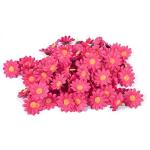 100 STKS Gerbera Daisy Stof Bloemen Hoofden Voor Bruiloft DIY Decoratie Craft