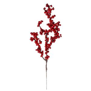 Künstliche Stiele, Weihnachtsbeeren, Zweige für Weihnachtsbaum, Kranz, Dekorationen, Frühlingsfest