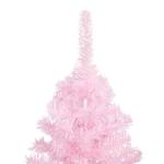 Wiederverwendbar Künstlicher Weihnachtsbaum mit Beleuchtung und Kugeln 150 cm H Christmas Tree Weihnachtsbaum Tannenbaum Weihnachtsdeko Christbaum Kunstbaum Halloween PVC und Stah