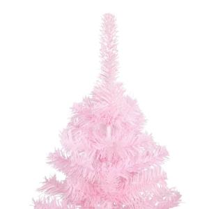 Wiederverwendbar Künstlicher Weihnachtsbaum mit Beleuchtung und Kugeln 150 cm H Christmas Tree Weihnachtsbaum Tannenbaum Weihnachtsdeko Christbaum Kunstbaum Halloween PVC und Stah