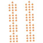 8 Sätze Künstlicher Kürbis Mini-kürbis-Requisiten Halloween-Kranz Halloween Kürbis Halloween Pumpkin Nachgeahmte Kürbisstütze Naturgetreues Kürbisdekor Plastik Yellow 10 St