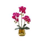 Kunstblumen Künstliche Blumen, künstliche Orchideen, Bonsai-Arrangement, künstliche Seidenorchideen für Hochzeit, Zuhause, Büro, Party, Hotel für jeden Anlass