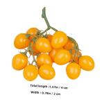 5st Simulierte Kleine Tomaten Lebensechte Gefälschte Kirschtomaten Simulation Kirschtomaten Requisiten Für Die Obstfotografie Dekore Aus Künstlichen Früchten Schaum Yellow