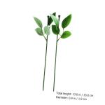 200 STK Rosenstiel künstliche blüten Artificial Blumendekoration Bouquet Flowers Blumen Machen künstliche Rosen DIY Bindedrähte künstlicher Pflanzenstamm Kunststoff