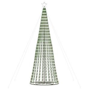 LED Weihnachtsbaum Aussen Kegelform Weihnachtsbaum Metall Groß Kaltweiß 688 LEDs Tannenbaum Lichterbaum Weihnachtsdeko Aussen Weihnachtsbaum Tanne 300 cm
